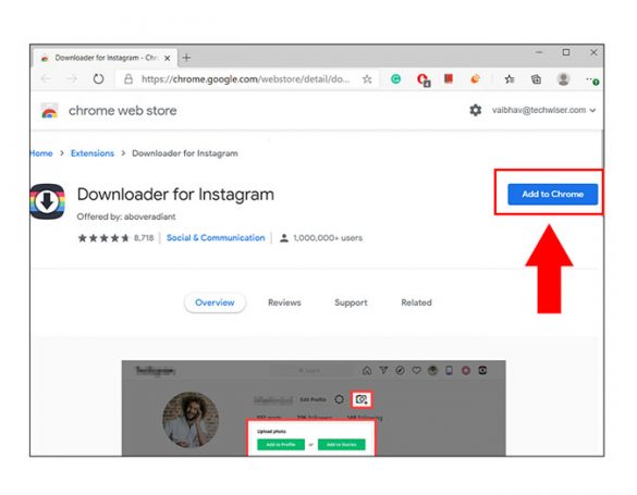 Chromeとモバイルですべてのinstagram写真を一度にダウンロードする方法 やり方 Areiz