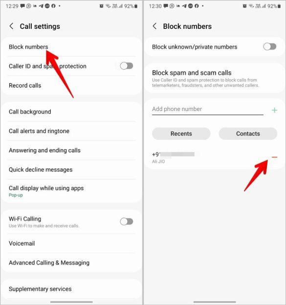 Samsung/サムスンスマホで電話番号のブロックを解除する7つの方法 AREIZ